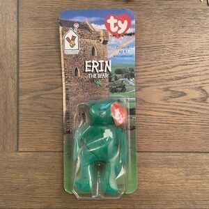 NWT Erin The Bear McDonald's Ty Beanie Baby RARE